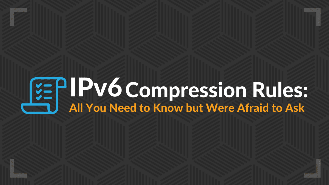 ipv6 compressing rules