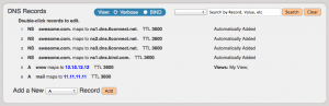 DNS Zone Record Editor